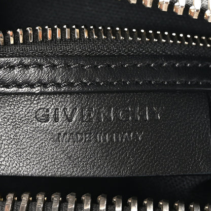 Givenchy Calfskin Crocodile Embossed Small Antigona Black 6 of 9