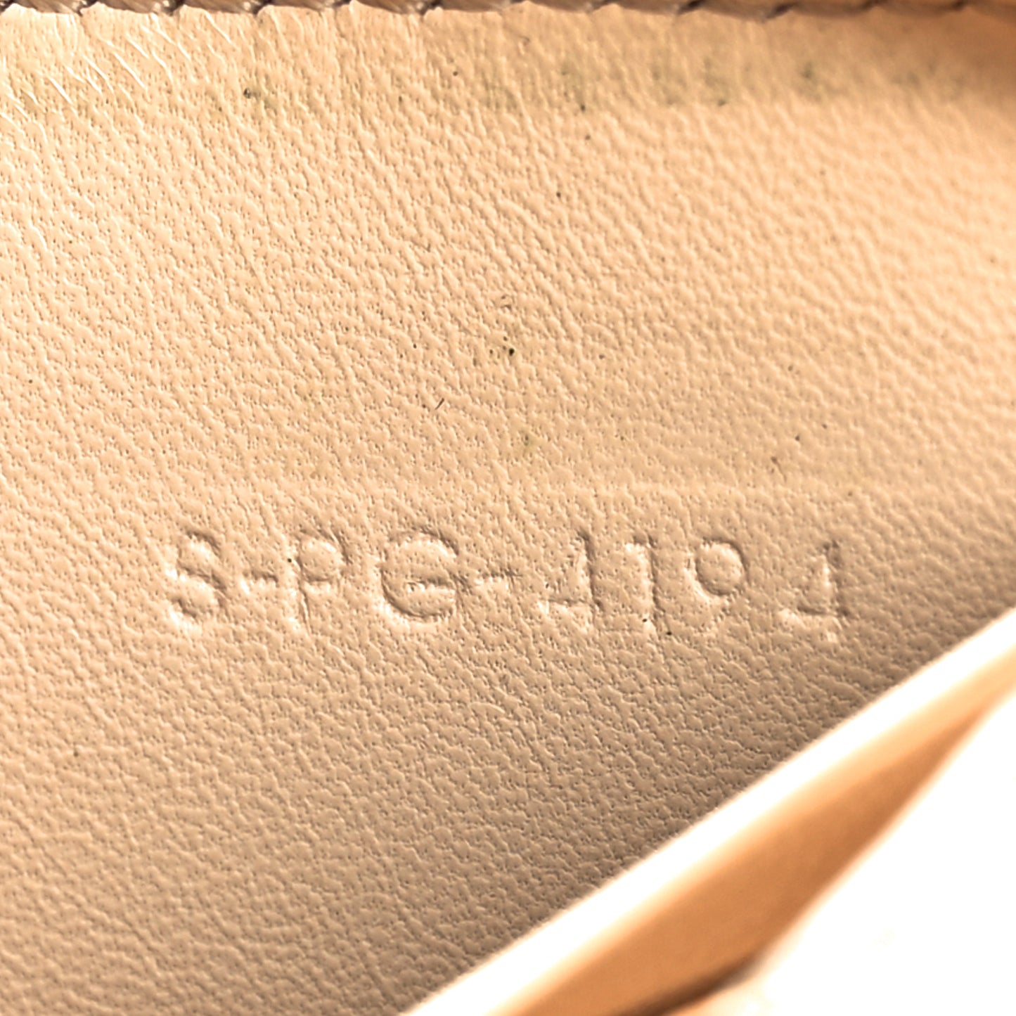 Lambskin Large Zip Around Multifunction Wallet Beige Black