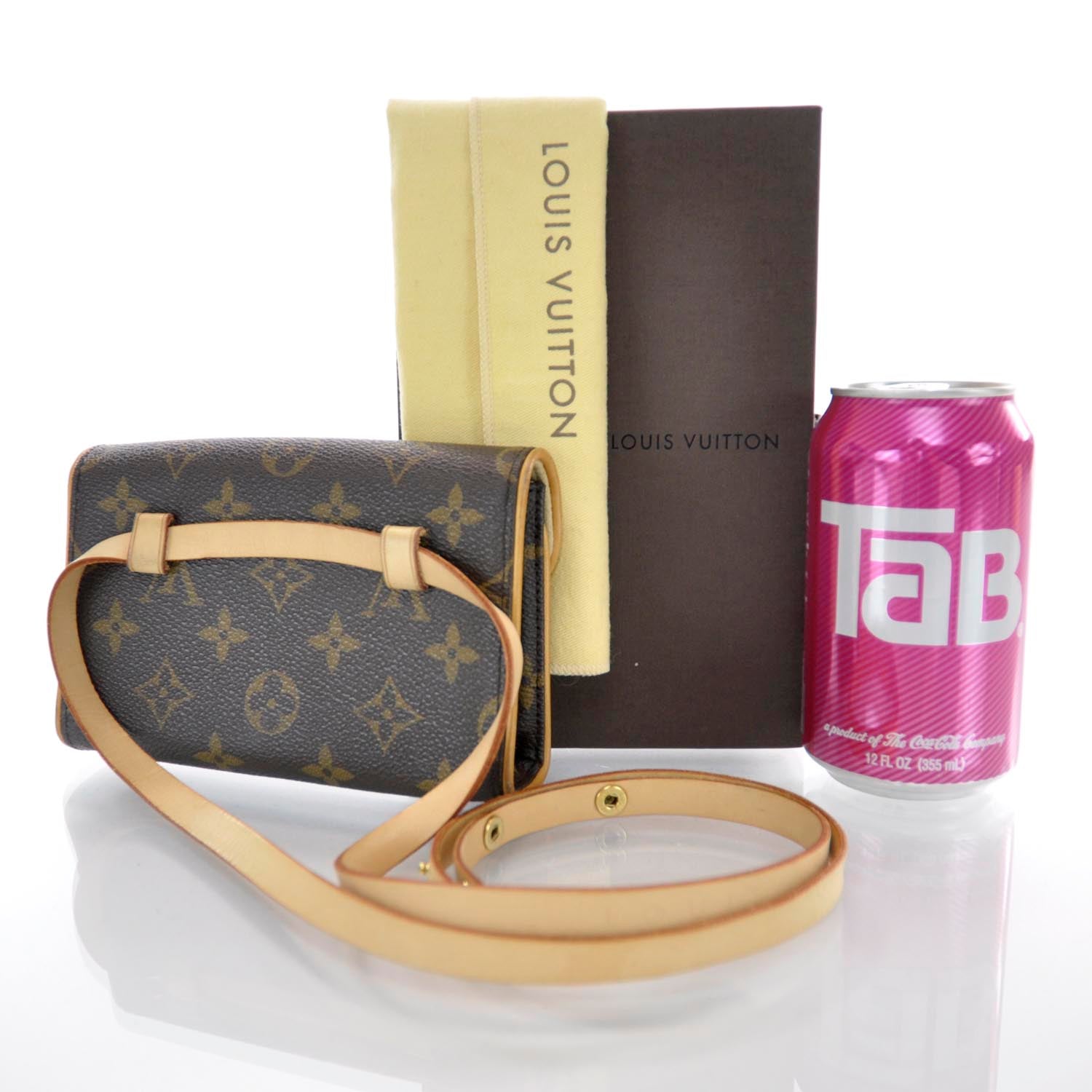 Louis Vuitton Monogram Pochette Florentine Bum Bag 2 of 7