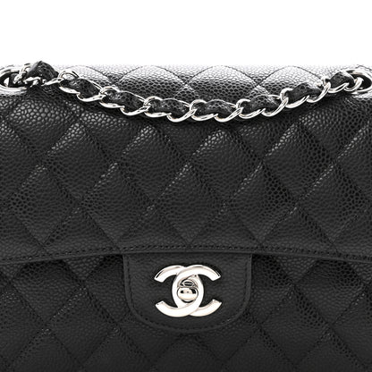 Chanel Caviar Quilted Small Double Flap Black 8 of 13