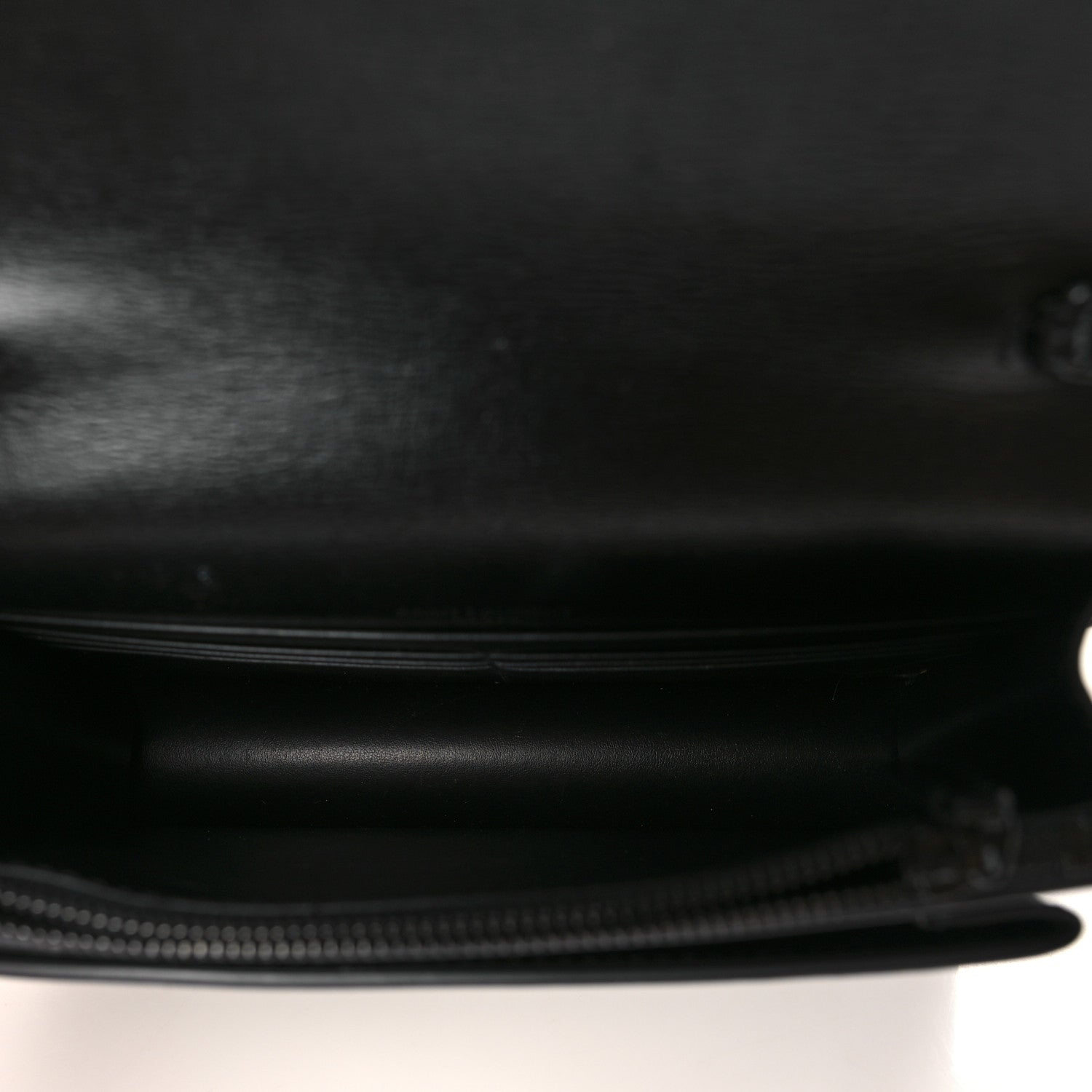Saint Laurent Calfskin Monogram Sunset Chain Wallet Black 5 of 9