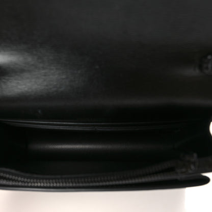 Saint Laurent Calfskin Monogram Sunset Chain Wallet Black 5 of 9