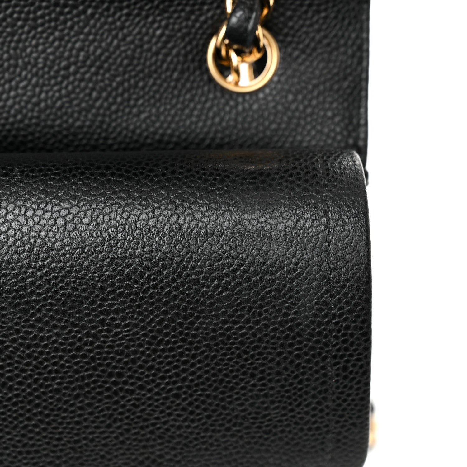 Chanel Caviar Quilted Jumbo Double Flap Black 14 of 18