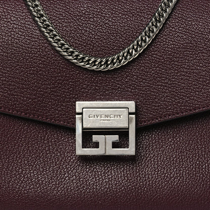 Givenchy Goatskin Medium GV3 Flap Aubergine 7 of 12