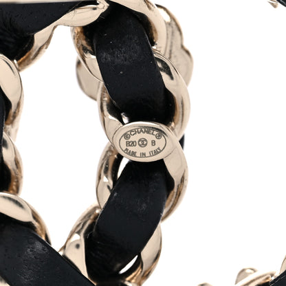 Chanel Lambskin Pearl Strass Sergeant Chanel Brooch Gold 4 of 5