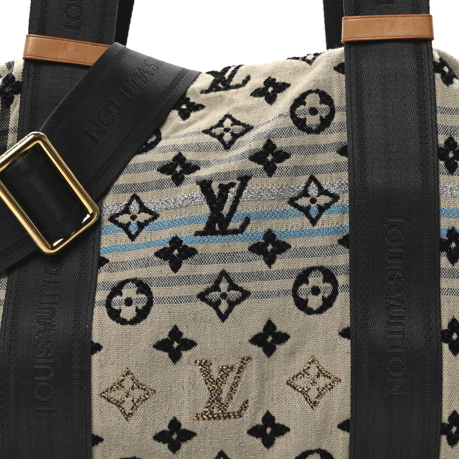 Louis Vuitton Monogram Cheche Tuareg Blue 6 of 9