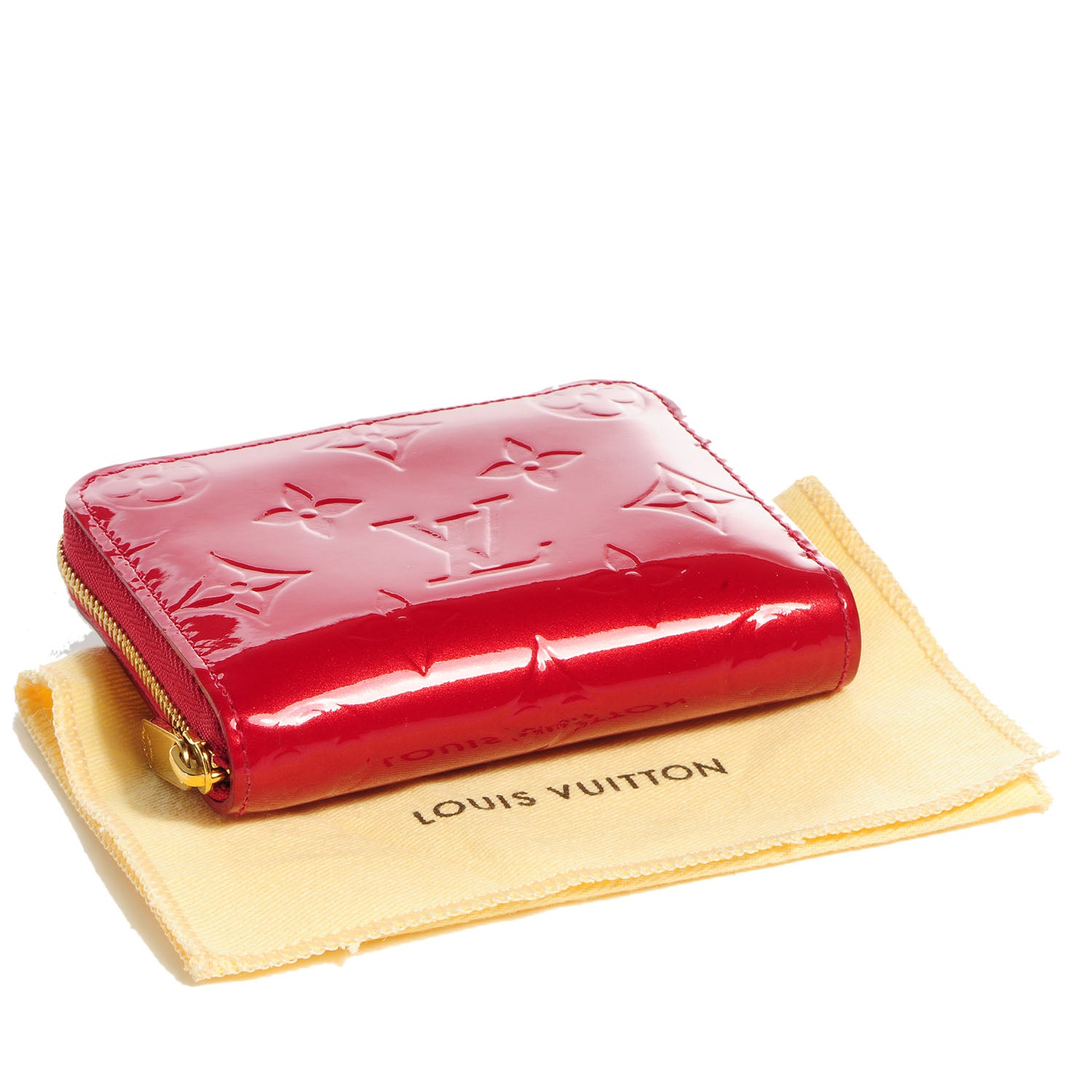 Louis Vuitton Vernis Zippy Coin Purse Pomme D'Amour 4 of 14
