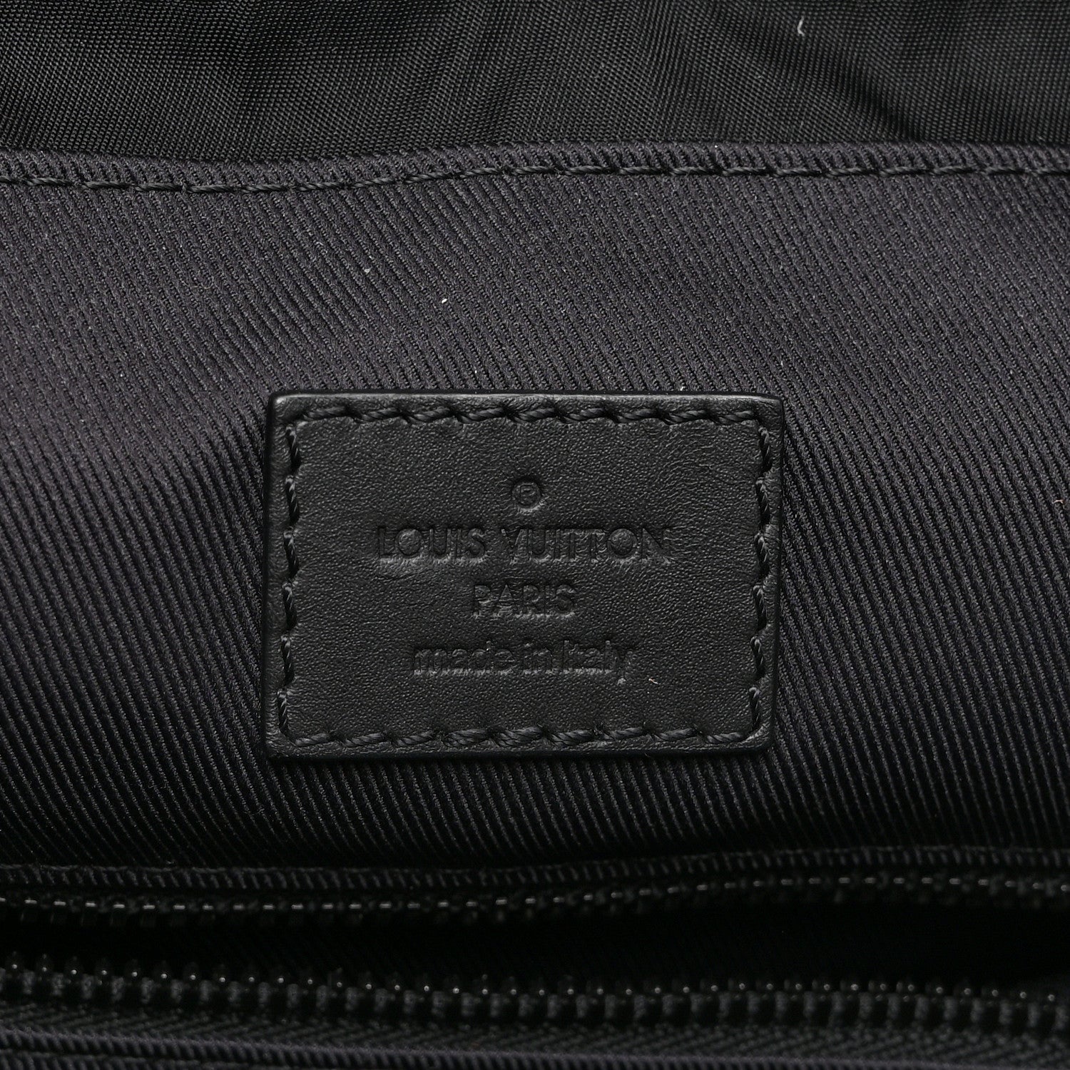 Louis Vuitton Calfskin Monogram Shadow Discovery Backpack Black 6 of 10