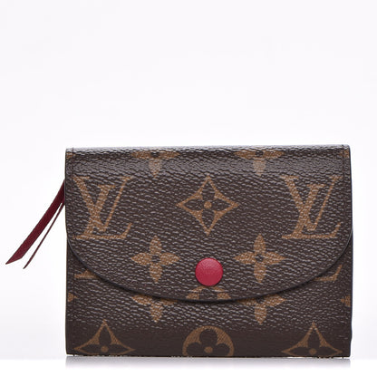 Louis Vuitton Monogram Rosalie Coin Purse Fuchsia 1 of 7