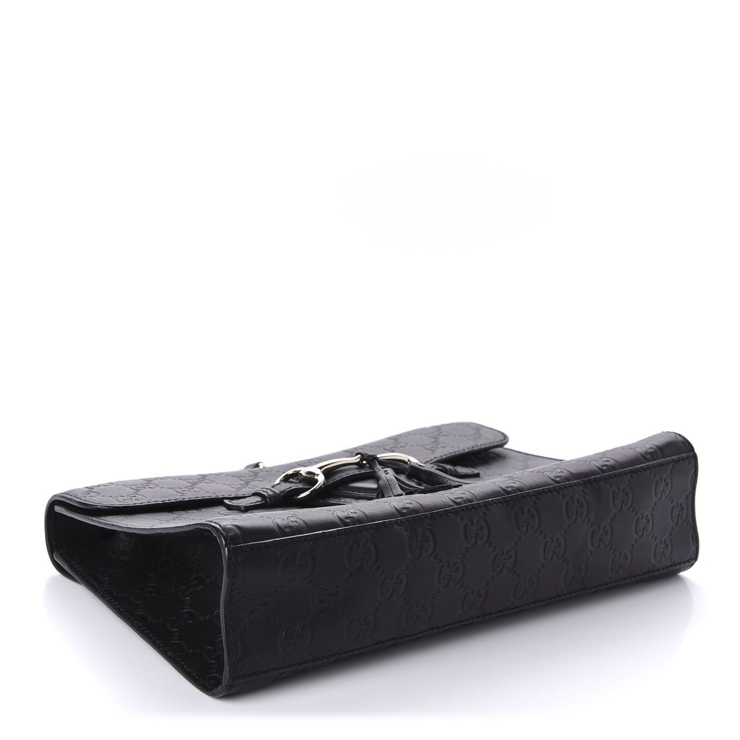Guccissima Medium Emily Chain Shoulder Bag Black