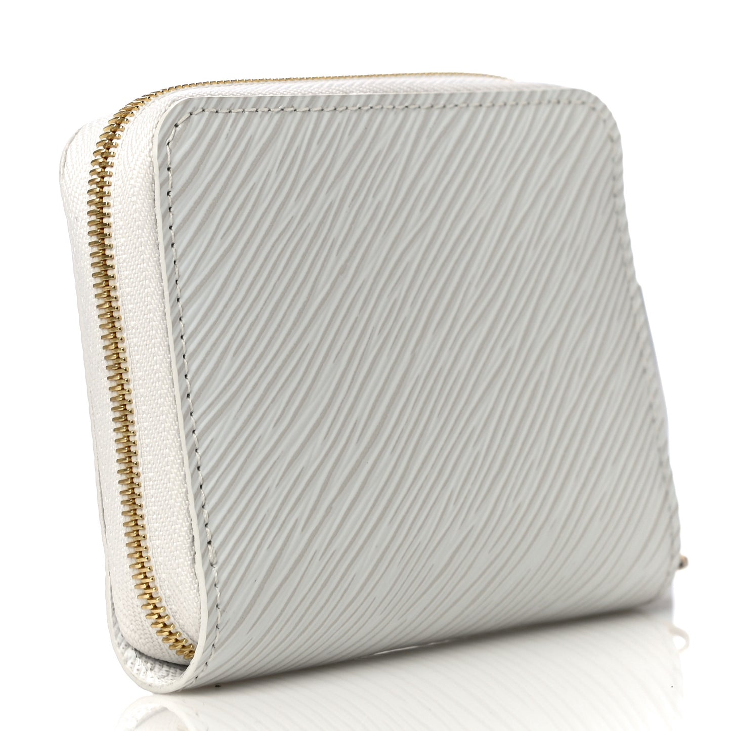 Epi Love Lock Zippy Coin Purse White