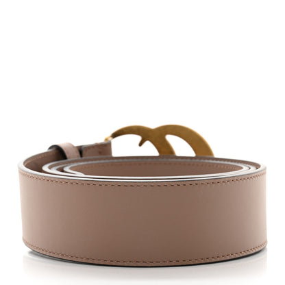 Gucci Calfskin Double G 40mm Belt 100 40 Porcelain Rose 2 of 4