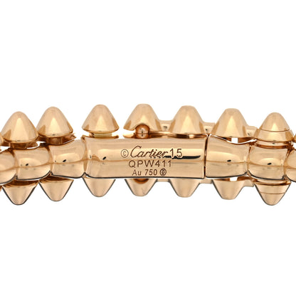 Cartier 18K Pink Gold Small Clash De Cartier Bracelet 15 3 of 4