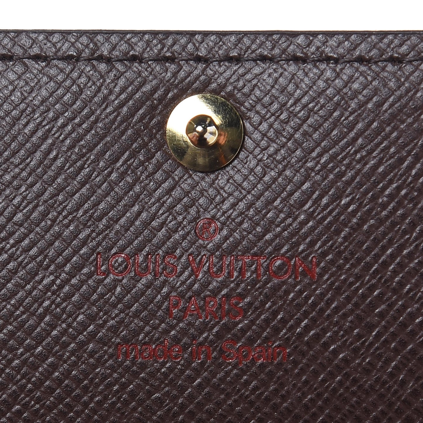 Damier Ebene Anais Wallet