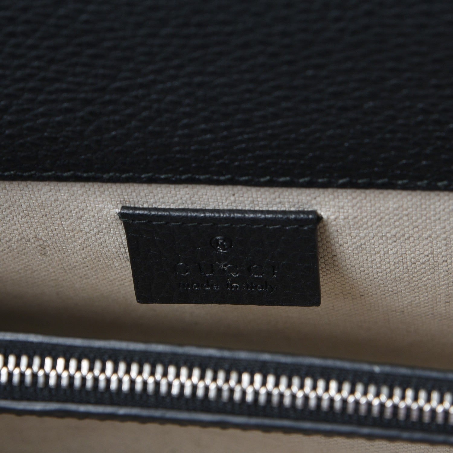 Gucci Pebbled Calfskin Small Dionysus Shoulder Bag Black 7 of 10