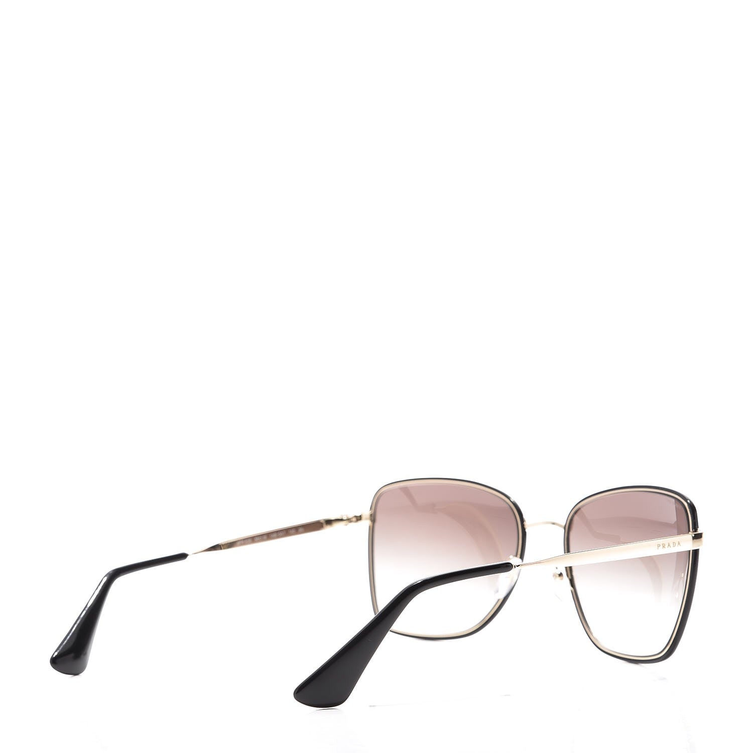Prada Gradient Sunglasses SPR 52S Black 3 of 8