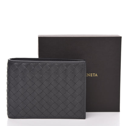 Bottega Veneta Nappa Intrecciato Bi-Fold Wallet Black 8 of 8