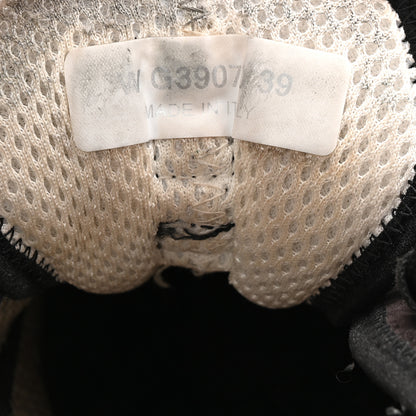 Chanel Fabric Suede CC Sneakers 39 Black 9 of 10