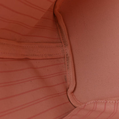 Louis Vuitton Damier Azur Neo Neverfull MM Rose Ballerine 12 of 16