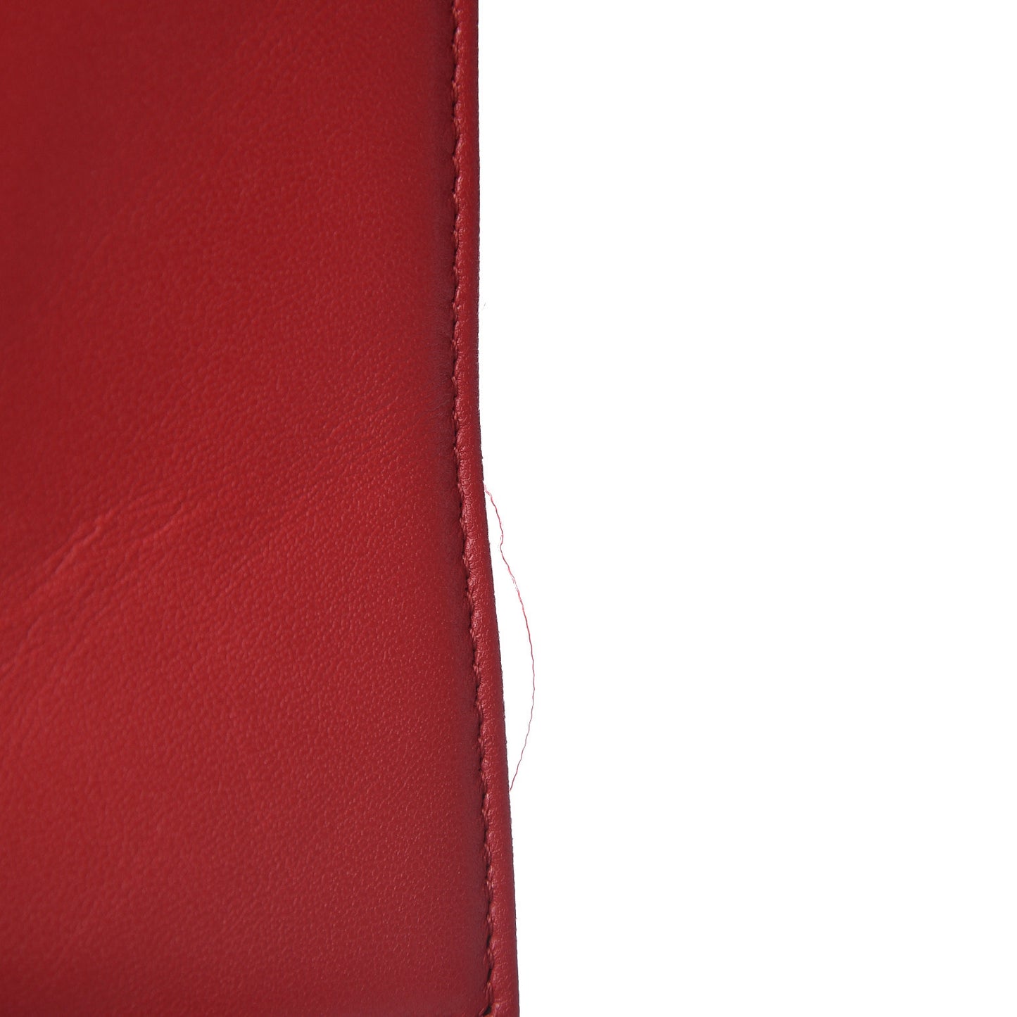 Lambskin Cannage Lady Dior Clutch Red