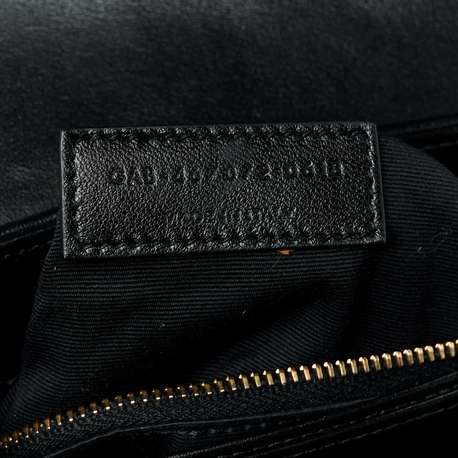 Saint Laurent Calfskin Y Quilted Monogram Toy Loulou Crossbody Bag Black 8 of 11