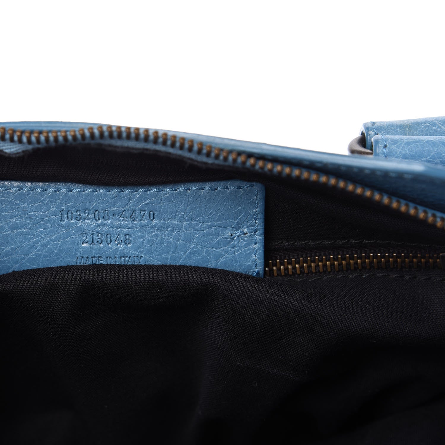 Balenciaga Agneau Classic Hardware First Bleu Indigo 9 of 9
