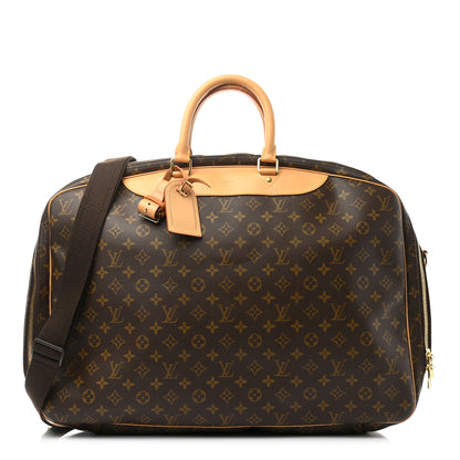Louis Vuitton Monogram Alize 2 Compartment Luggage Travel Bag 1 of 12
