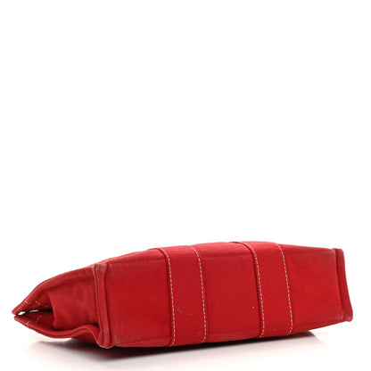 Hermes Canvas Fourre Tout PM Red 4 of 13