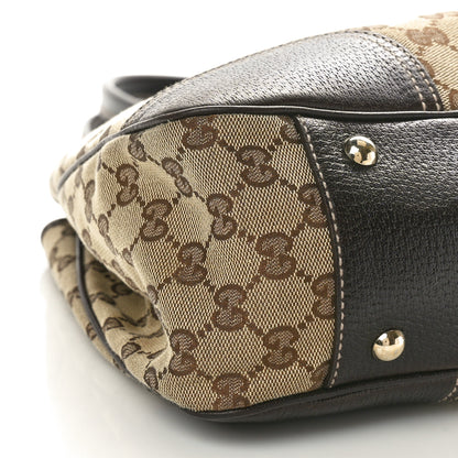 Gucci Monogram Medium Princy Tote Dark Brown 9 of 10