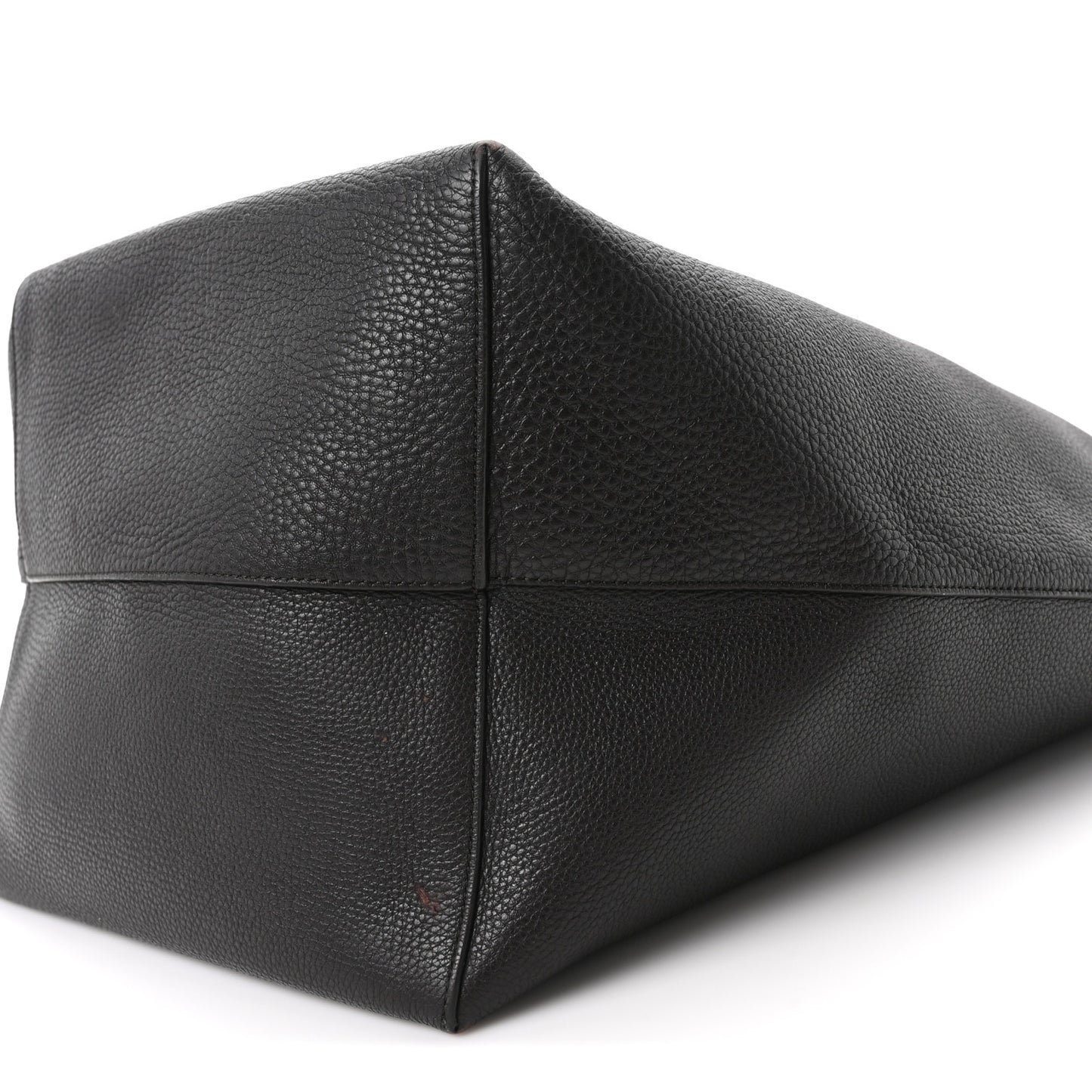 Grained Calfskin Large N/S Park Tote Brown