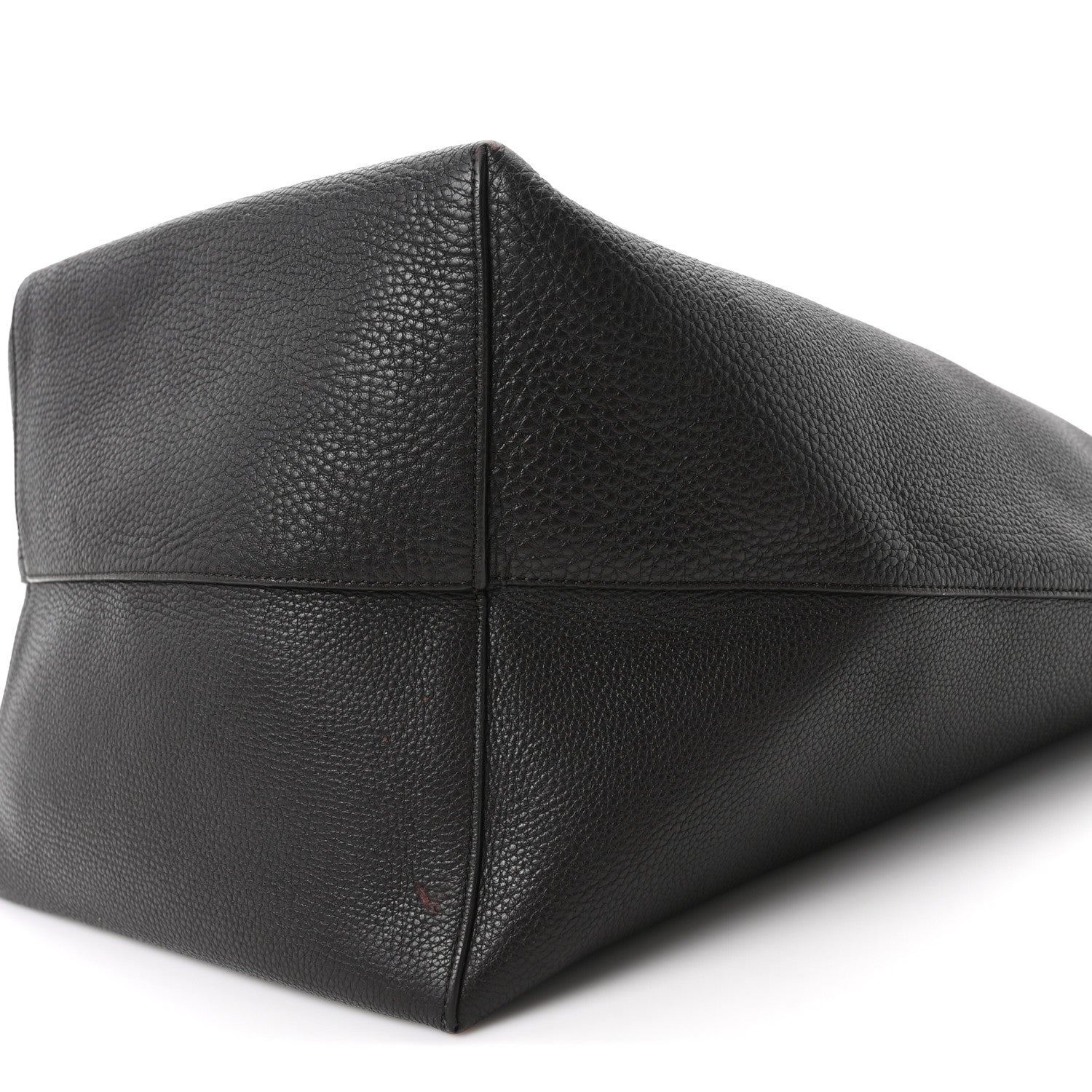 The Row Grained Calfskin Large N/S Park Tote Brown 10 of 10