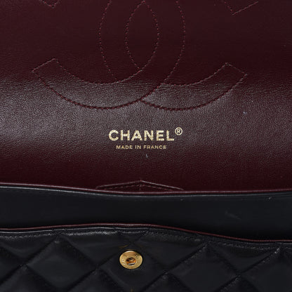 Chanel Lambskin Quilted Jumbo Double Flap Black 5 of 21