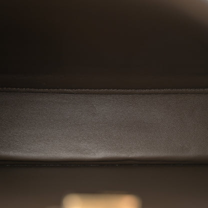 Fendi Glazed Fabric Vitello FF 1974 Hairdo Girls Inlay Medium Peekaboo Iconic Satchel Mogano Panna Multicolor 5 of 10