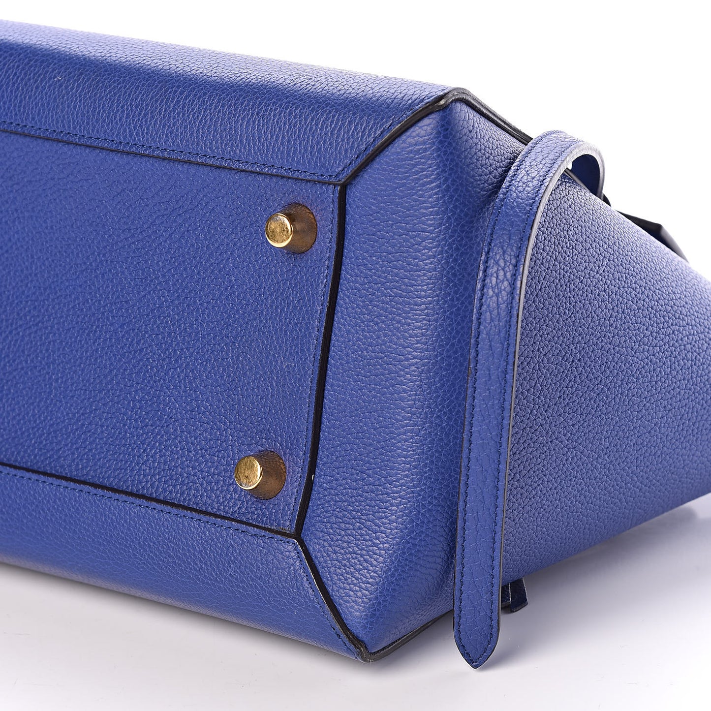 Grained Calfskin Mini Belt Bag Indigo
