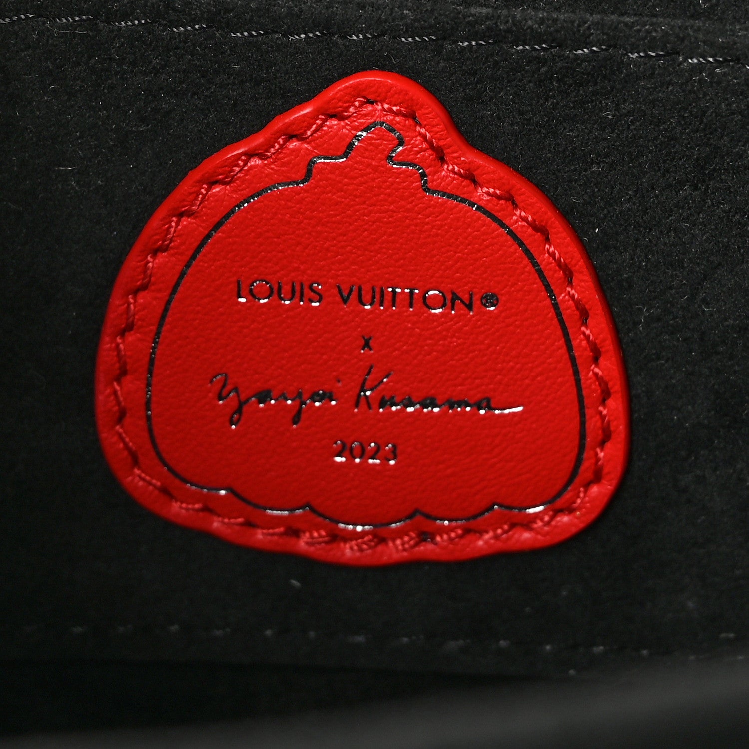 Louis Vuitton LV X YK Taurillon Dots Dauphine Mini Black 7 of 12