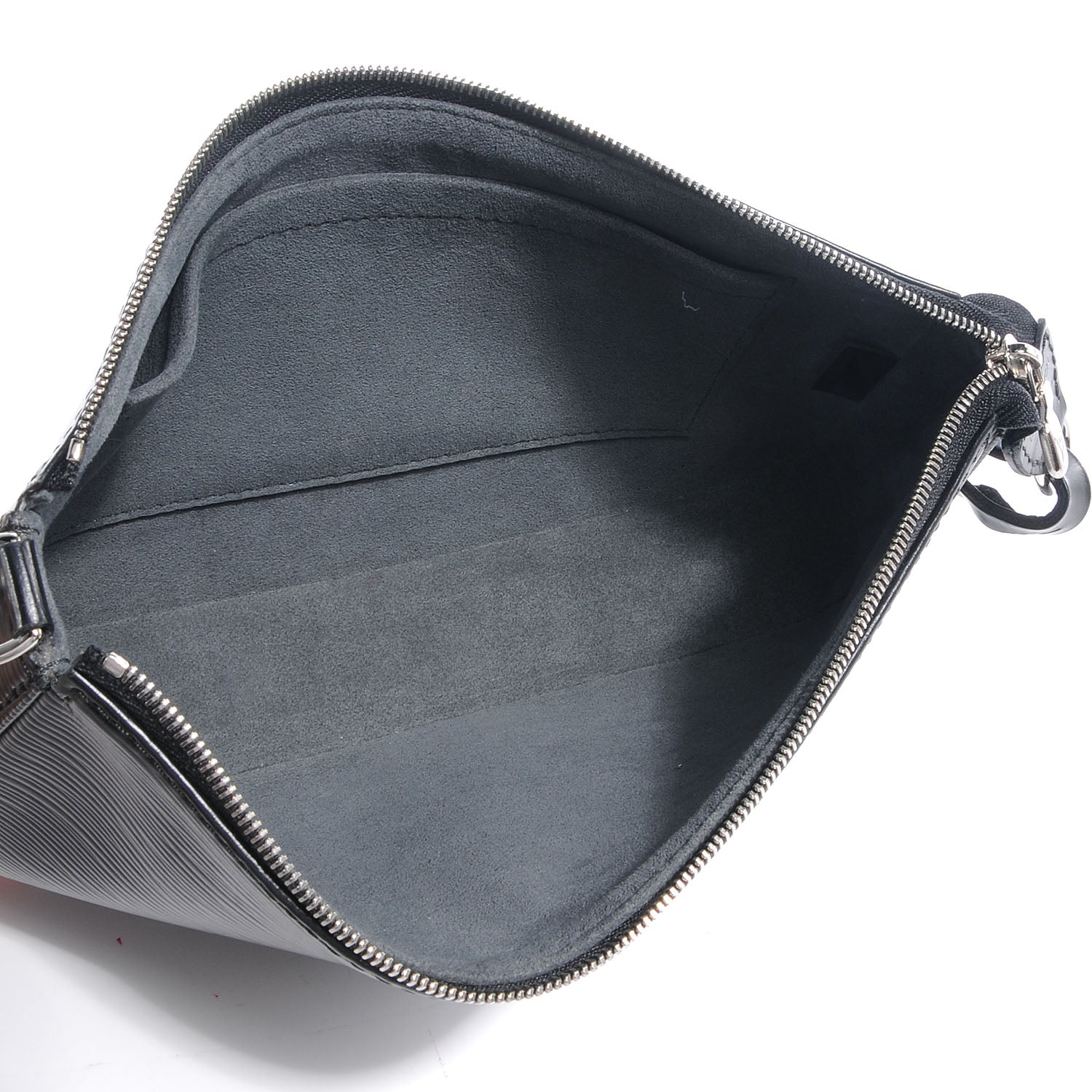 Louis Vuitton Epi Pochette Accessories NM Black 5 of 7