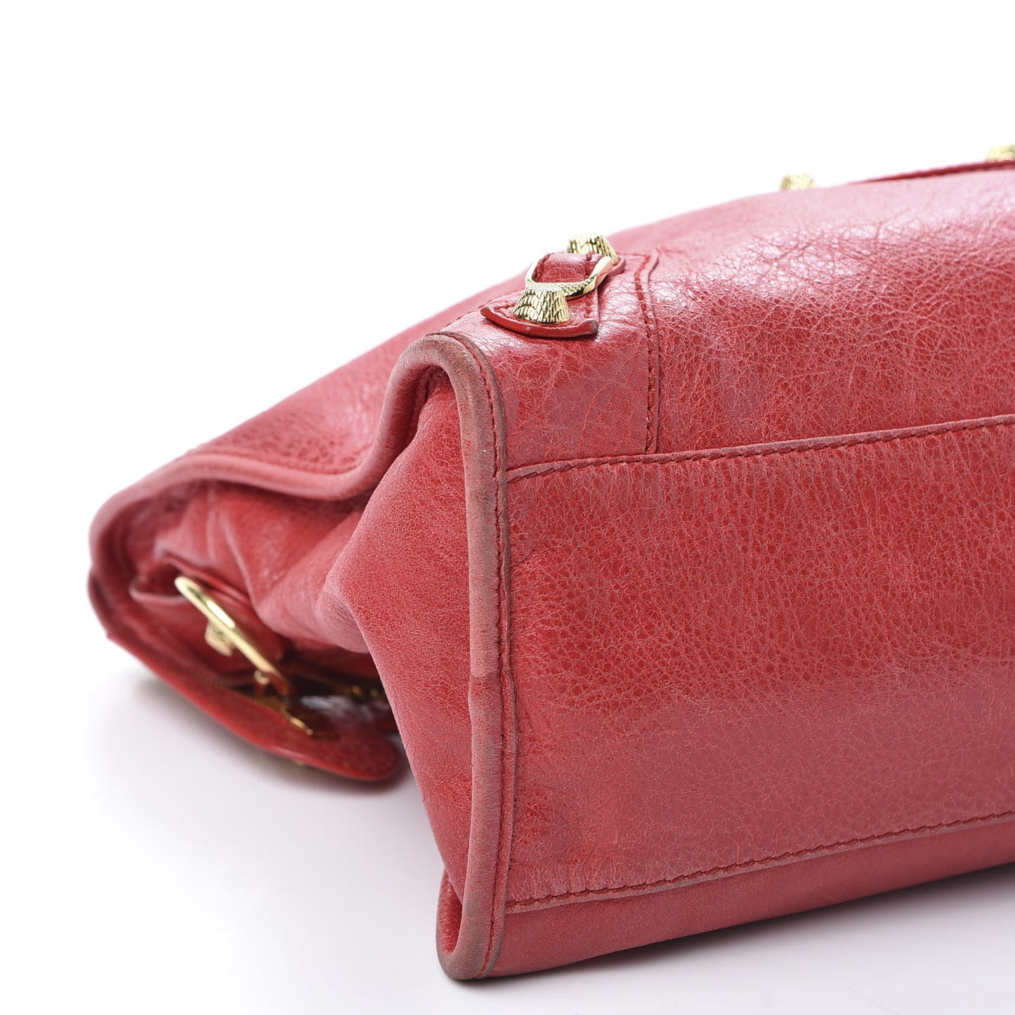 Agneau Giant 12 Gold Hardware City Rouge Cardinal