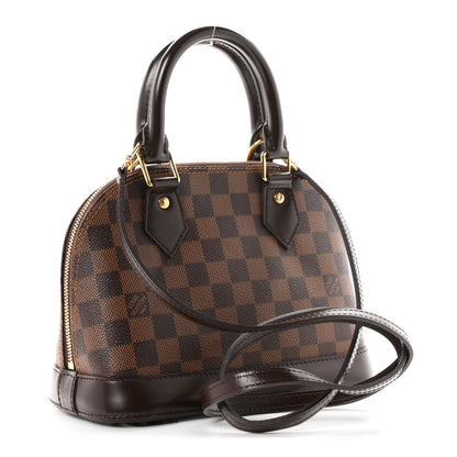Louis Vuitton Damier Ebene Alma BB 2 of 9