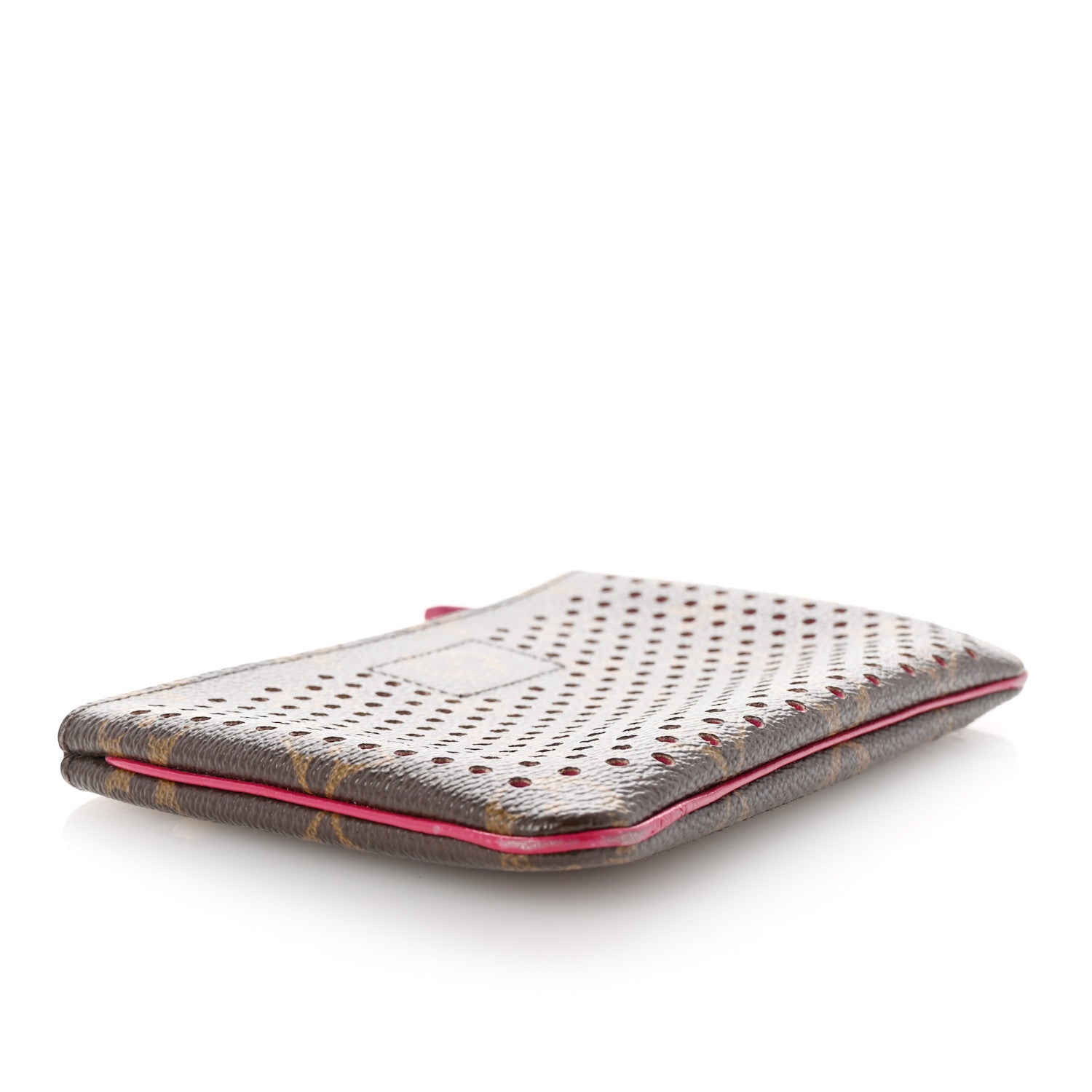Louis Vuitton Monogram Perforated Pochette Plat Fuchsia 4 of 6