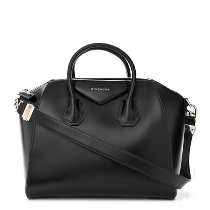 Givenchy Shiny Lord Calfskin Medium Antigona Black 1 of 10