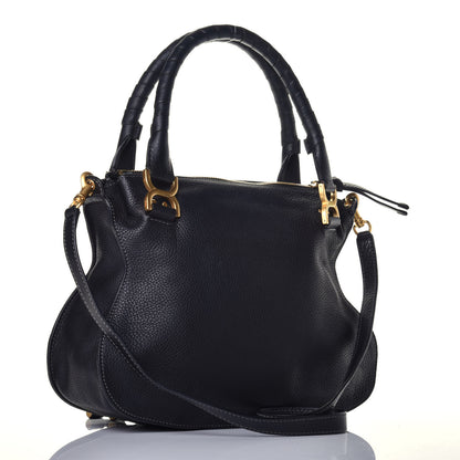 Chloe Calfskin Medium Marcie Satchel Black 3 of 8