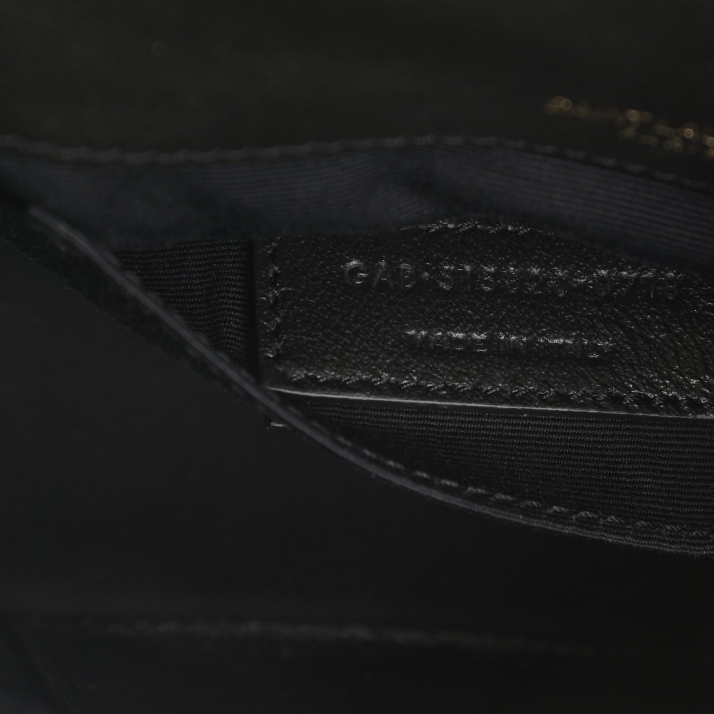 Lambskin Patchwork Monogram Small Jamie Black