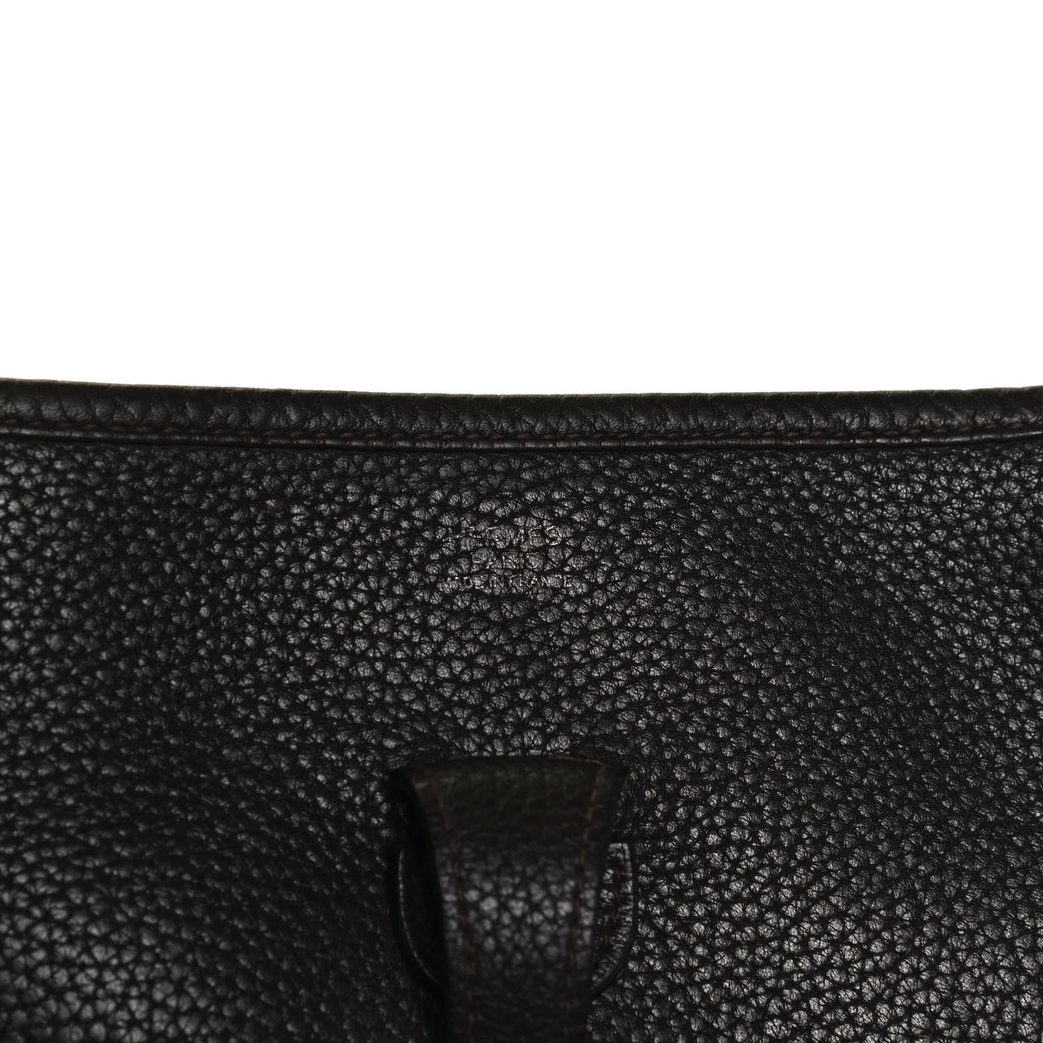 Hermes Taurillon Clemence Evelyne III PM Chocolate 5 of 11