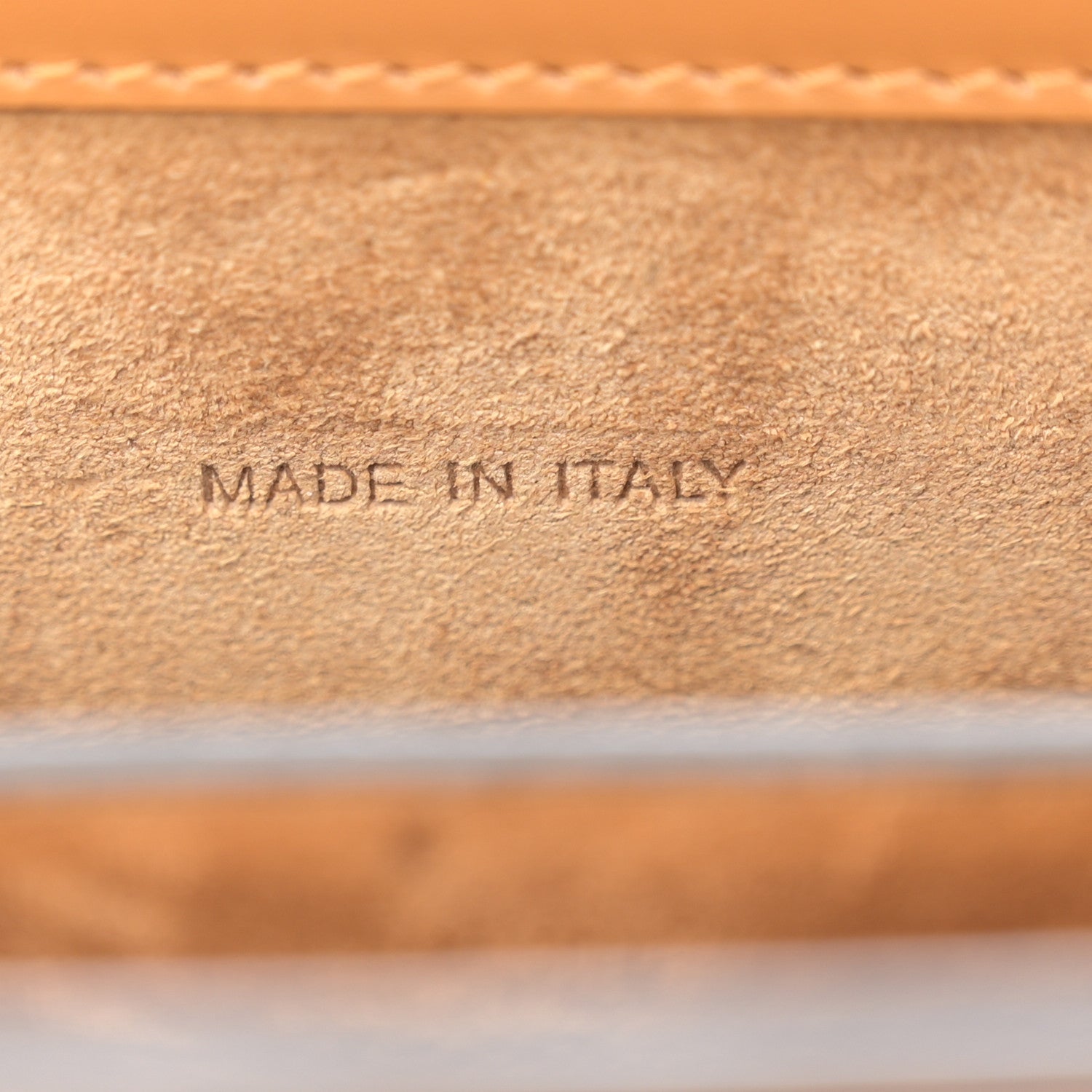 Fendi Vitello King Luxor Fendi Touch Shoulder Bag Caramello 7 of 10