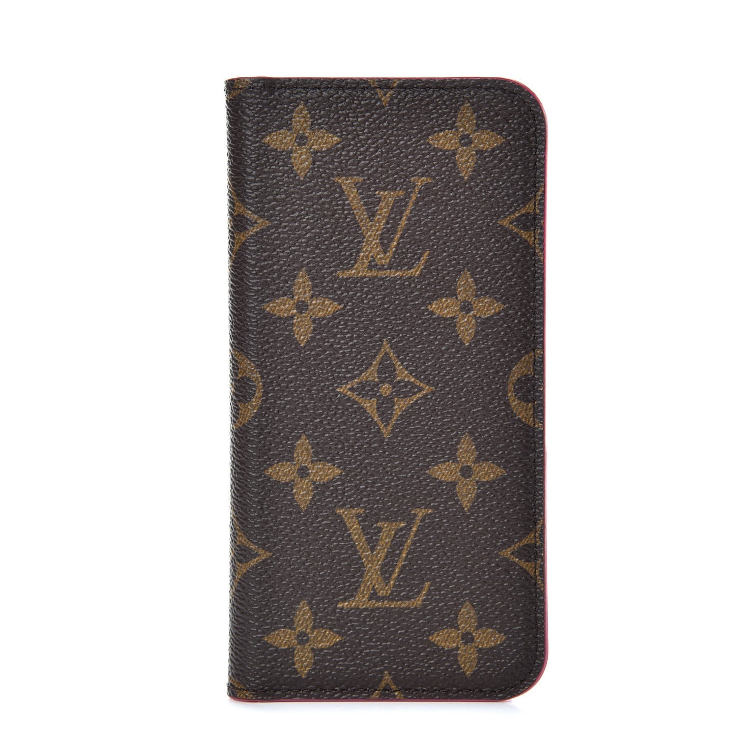 Monogram iPhone X/XS Folio Case Rose Pop