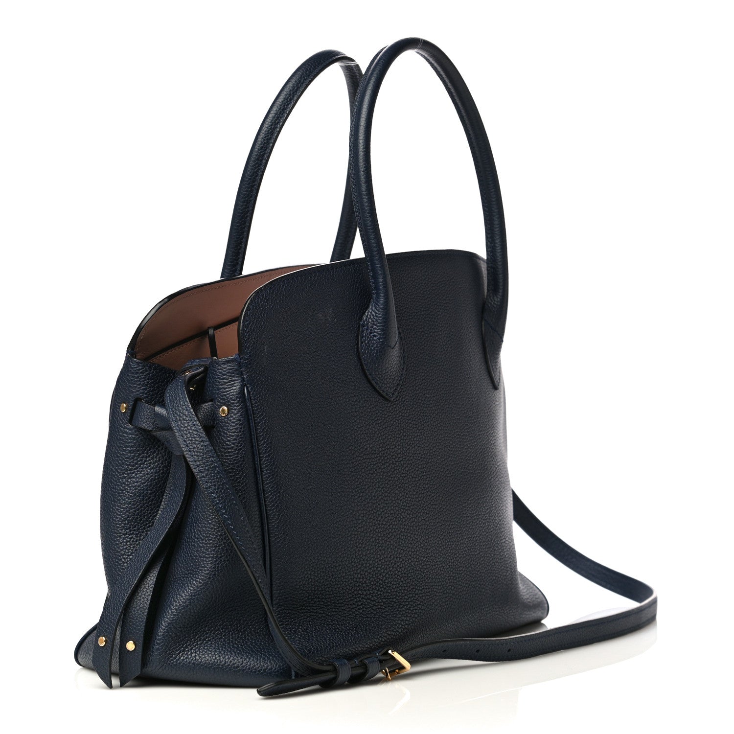 Louis Vuitton Veau Nuage Milla MM Bleu Marine 3 of 10