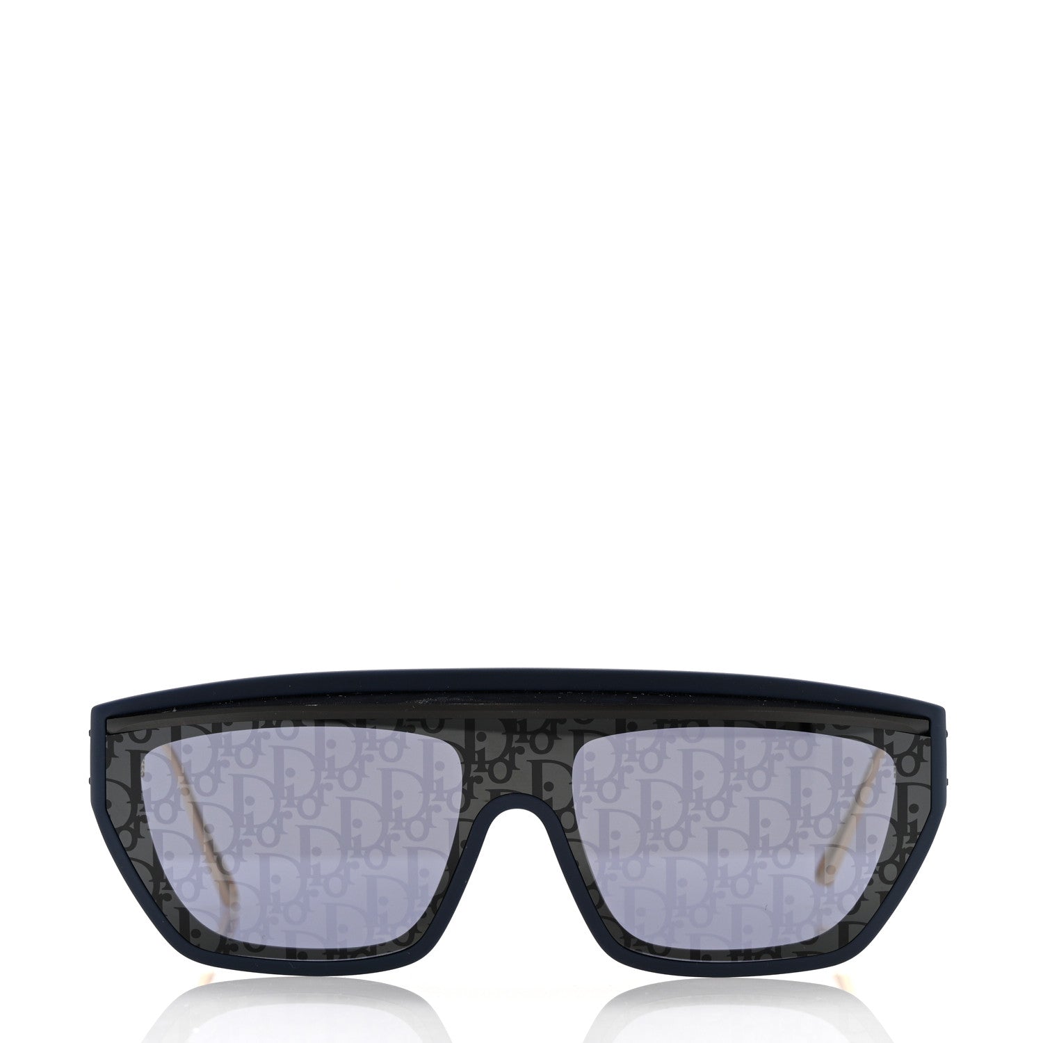 Christian Dior Oblique Diorclub M7U Mask Sunglasses Blue 2 of 9