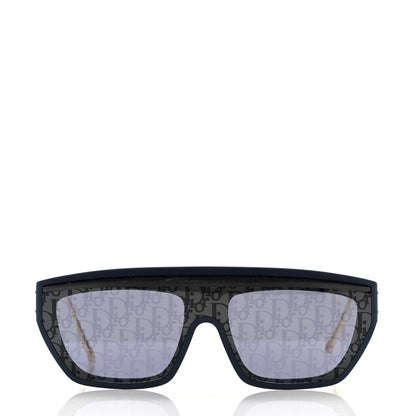 Christian Dior Oblique Diorclub M7U Mask Sunglasses Blue 2 of 9