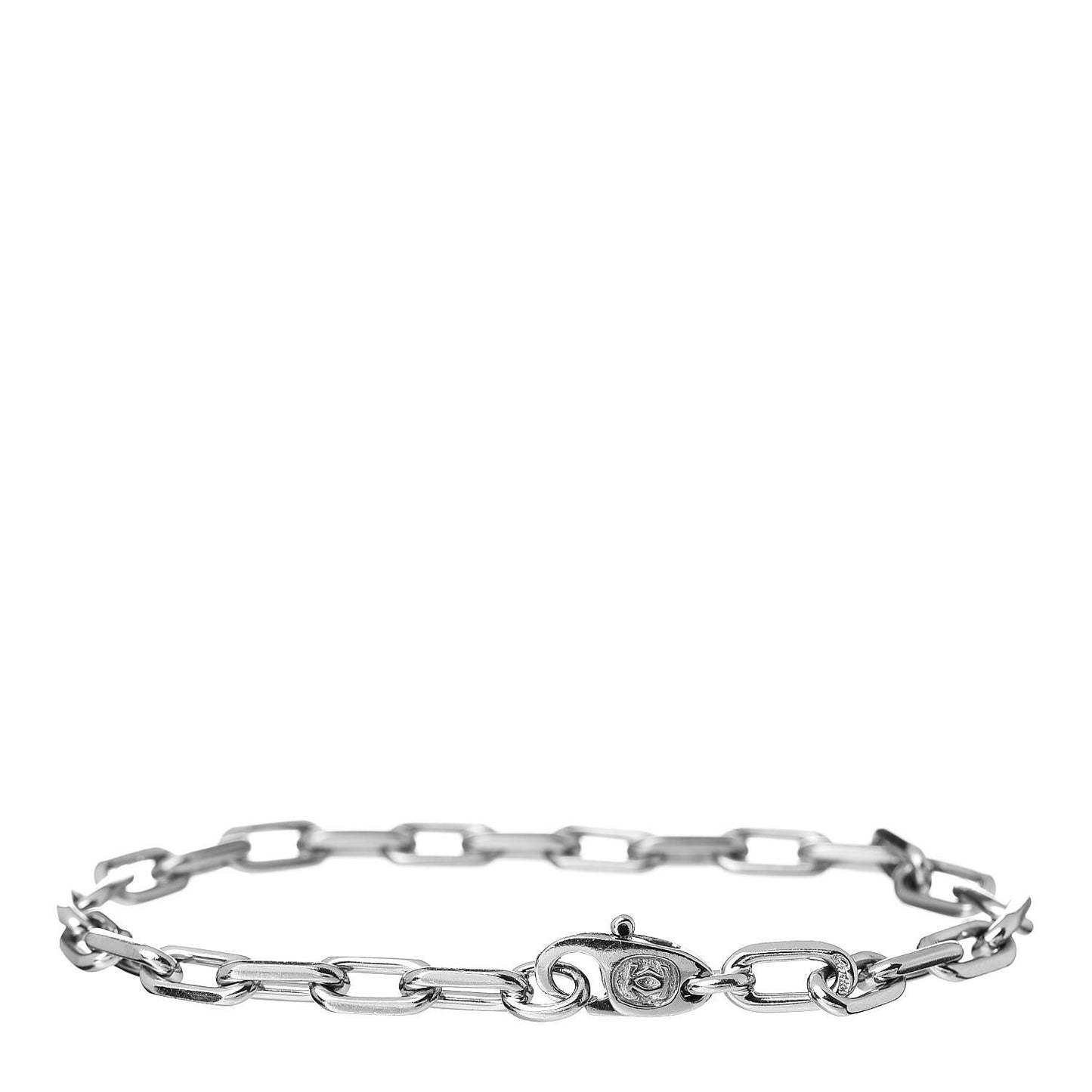 18K White Gold Spartacus Chain Bracelet