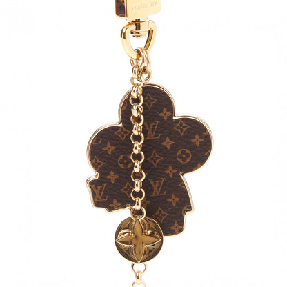 Louis Vuitton Monogram Gaston & Vivienne Best Friend Bag Charm Key Holder Gold 5 of 7